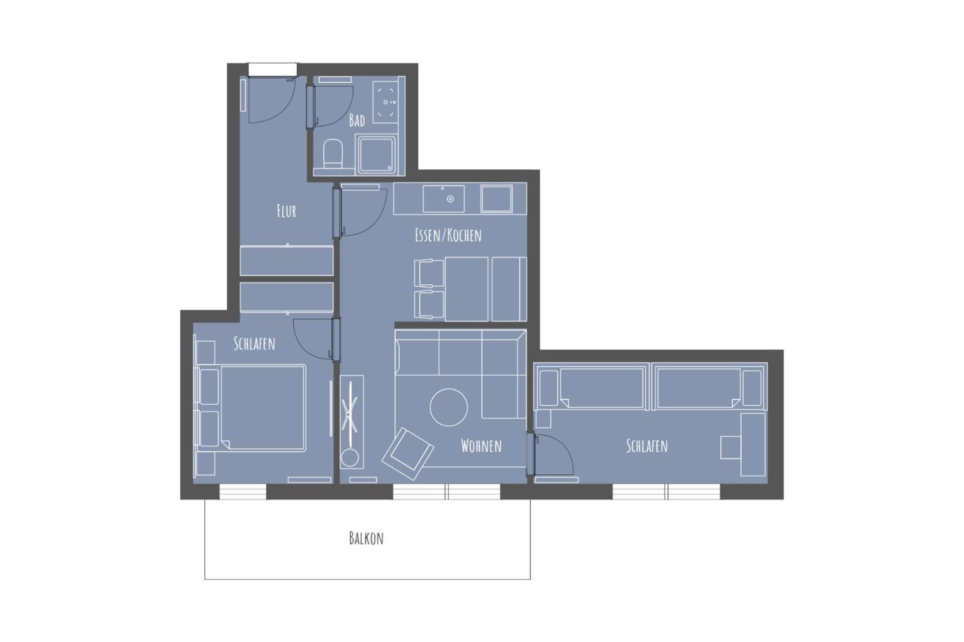 Apartmenthaus B3 Нордернай Номер фото