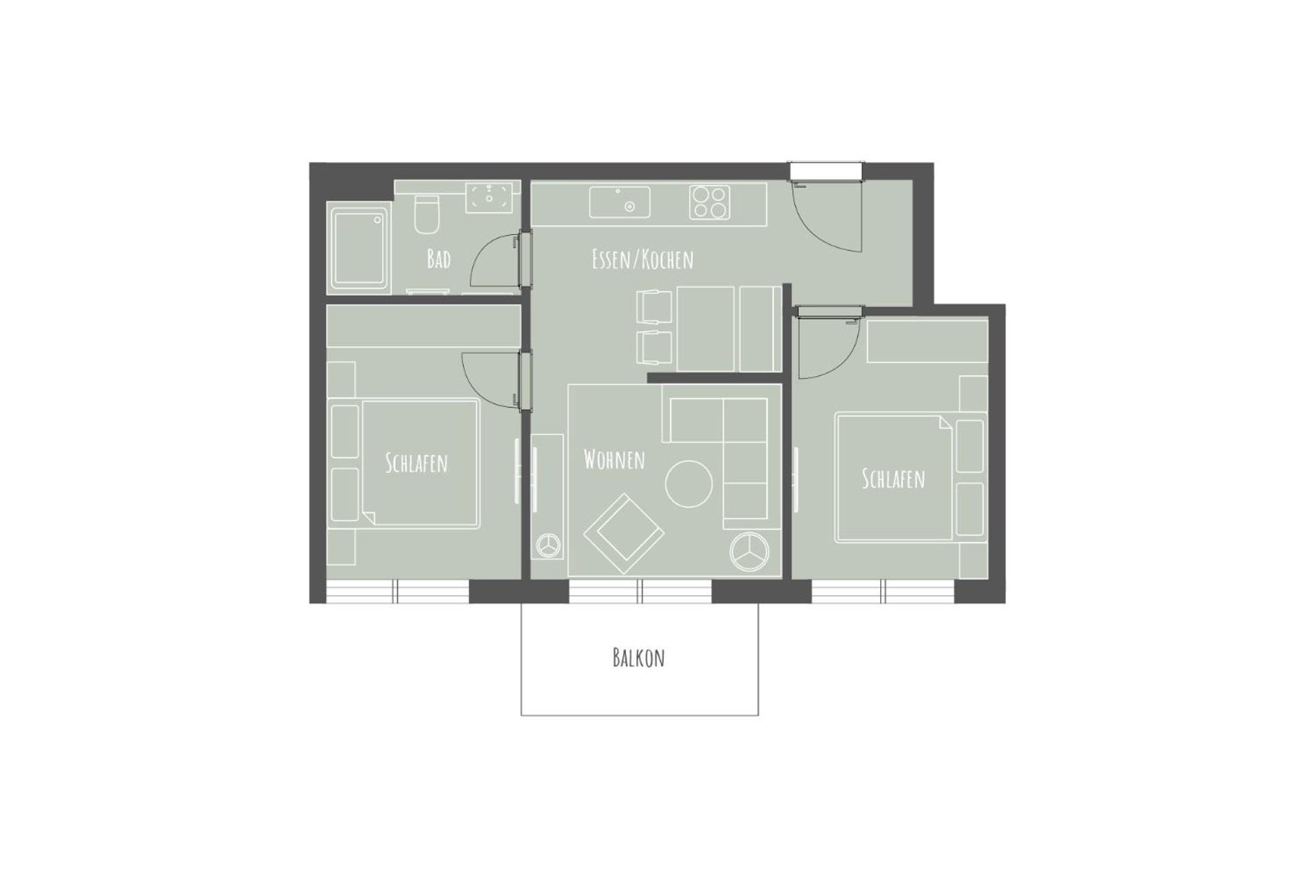 Apartmenthaus B3 Нордернай Номер фото